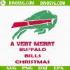 A Very Merry Buffalo Christmas SVG, Buffalo Bills Christmas SVG, Buffalo Football Christmas SVG