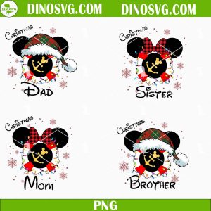 Christmas Mickey Ears Cruise Family PNG, Mickey Ears Family Vacation PNG, Family Vacation PNG, Family Trip PNG