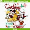 Mickey Mouse Dashing Through The Snow PNG, Merry Christmas PNG, Family Christmas PNG, Disney Christmas PNG