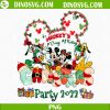 Mickey’s Very Merry Christmas Party 2022 PNG, Disney Christmas PNG