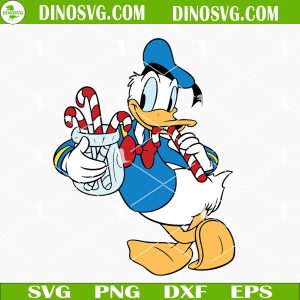 Donald Duck Christmas SVG, Donald Duck SVG, Disney Christmas SVG