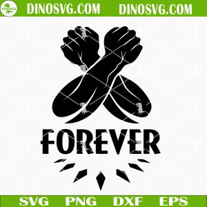 Wakanda Forever Salute SVG, Black Panther Hand Gesture SVG, Black Panther SVG, Wakanda Forever SVG