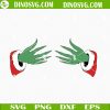 Grinch Boob Hand SVG, Grinch Hand SVG, Funny Grinch SVG, Funny Christmas SVG