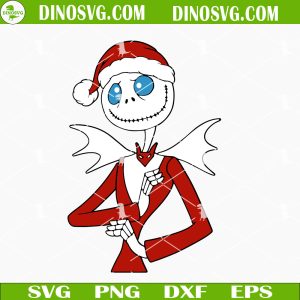 Jack And Sally Bundle SVG, The Nightmare Before Christmas SVG, PNG, DXF, EPS Jack Skellington Santa Claus SVG