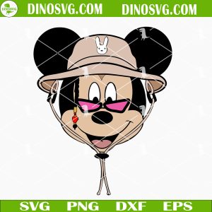 Bad Bunny SVG, Benito SVG, Un Verano Sin Ti SVG Files For Cricut Mickey Mouse Bad Bunny SVG