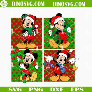 Mickey Mouse Christmas SVG, Mickey Mouse SVG, Disney Christmas SVG
