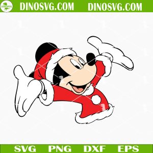 Mickey Mouse Santa SVG, Mickey Mouse Vacation SVG, Mickey Christmas SVG