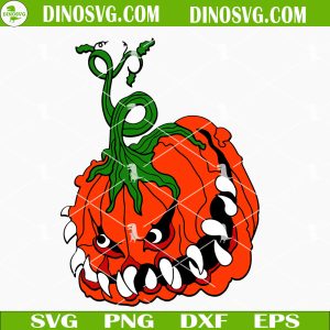 Pumpkin Halloween SVG, Halloween SVG, Horror Pumpkin SVG