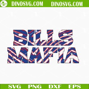 Bills Mafia Zubaz SVG, Buffalo Bills SVG PNG DXF EPS Cricut