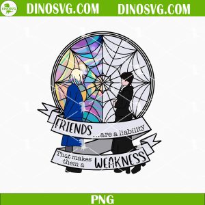Wednesday And Enid PNG, Nevermore Academy PNG, Wednesday Addams PNG
