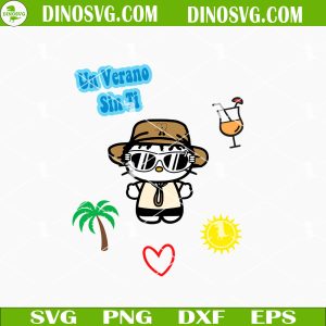 Bad Bunny SVG, Benito SVG, Un Verano Sin Ti SVG Files For Cricut Hello Kitty Bad Bunny SVG, Un Verano Sin Ti SVG, Bad Bunny SVG