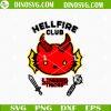 Hello Kitty Hellfire Club SVG, Stranger Things SVG Files