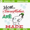 How Snowflakes Are Made SVG,  Funny Snowman Quote SVG, Christmas Toilet Paper SVG