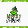 Merry Grinchmas Leopard SVG, Merry Christmas SVG, Santa Hat SVG, Santa Claus Grinch SVG