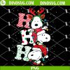 Ho Ho Ho Snoopy PNG, Snoopy Christmas PNG, The Peanuts Movie Christmas PNG Sublimation