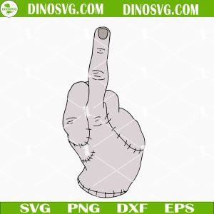 Middle Finger Thing SVG, Wednesday SVG, Addams Family SVG, Thing Addams SVG Cut Files