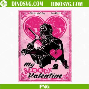 This Valentine's Day Love Kills PNG, My Bloody Valentine PNG, Harry Warden PNG, Horror Valentines Day PNG