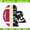 Arizona Cardinals Half Player SVG, Cardinals Football SVG, NFL Football Team SVG PNG DXF EPS