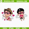 Baby Benito Cupid SVG, Un San Valentin Sin Ti SVG, Bad Bunny Valentines Day SVG PNG DXF EPS Files