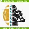 Jacksonville Jaguars Half Player SVG, Jaguars Football SVG, NFL Football Team SVG PNG DXF EPS