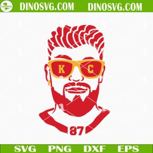 Kelce 87 SVG, Travis Kelce SVG, Kansas City Chiefs SVG PNG DXF EPS Cricut