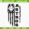 Astros American Flag SVG, Houston Astros SVG,  Baseball Team SVG PNG DXF EPS