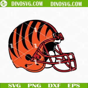Bengals Helmet SVG, Cincinnati Bengals SVG PNG DXF EPS Digital File