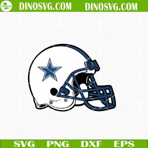Dallas Cowboys Helmet SVG, Cowboys Football Fan SVG, Sports SVG PNG DXF EPS