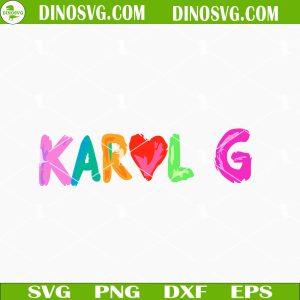 Karol G 2023 Logo SVG, Manana Sera Bonito Album SVG PNG DXF EPS