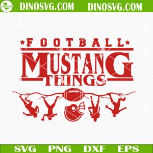 Football Mustang Things SVG, SMU Mustangs SVG PNG DXF EPS