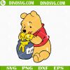 Pooh With Honey Pot SVG, Winnie The Pooh SVG, Disney SVG PNG DXF EPS