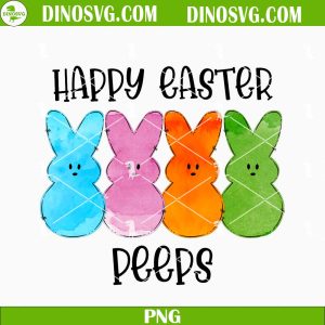 Happy Easter Peeps PNG, Funny Easter PNG Sublimation