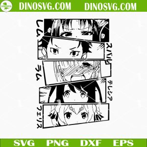 Anime Girls Faces SVG, Anime Is Anime All The Time SVG, Japan Anime SVG