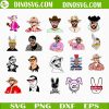 Bad Bunny SVG Bundle, Baby Benito SVG Files For Cricut