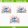 Happy Easter Stitch Coffee Drinks PNG, Best Day Ever Easter Stitch PNG, Disney Easter Drink And Food PNG Sublimation