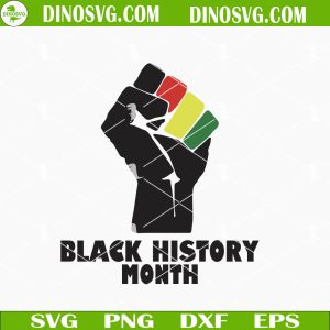 Black History Month First Hand SVG, Black Proud SVG, Junteenth SVG File