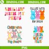 Chillin With My Peeps PNG, Easter Peeps PNG, Funny Easter PNG Sublimation