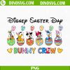 Disney Easter Day Bunny Crew PNG, Mickey Friends In Easter Eggs PNG, Happy Easter Disney World PNG Sublimation