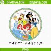 Princess Happy Easter PNG, Disney Easter PNG Sublimation