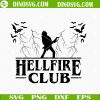Eddie Munson Play Guitar Hellfire Club SVG, Stranger Things SVG Files For Cricut