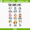 God Says I Am Handsome Bluey PNG, Funny Bible Verse Sublimation PNG
