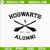 Hogwarts Alumni SVG, Wizarding World SVG, Harry Potter SVG Files For Cricut