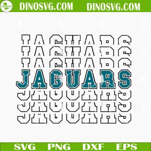 Jaguars Mirror Text SVG, Jacksonville Jaguars SVG PNG DXF EPS