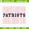 Patriots Mirror Text SVG,  New England Patriots SVG PNG DXF EPS