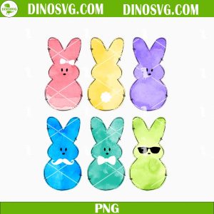 Easter Peeps Bunny PNG, Happy Easter Day PNG Sublimation