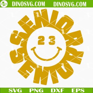 Senior 23 Smiley Face SVG, Senior 2023 SVG, Class Of 2023 SVG, Graduation SVG