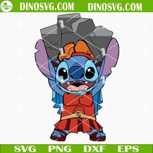 Stitch Hercules SVG, Lilo And Stitch Disney SVG PNG DXF EPS