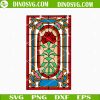 Stained Glass Window Stranger Things SVG, Vecna SVG Files For Cricut