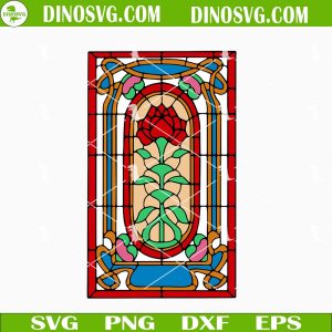 Stained Glass Window Stranger Things SVG, Vecna SVG Files For Cricut