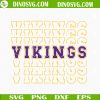 Vikings Mirror Text SVG, Minnesota Vikings SVG PNG DXF EPS